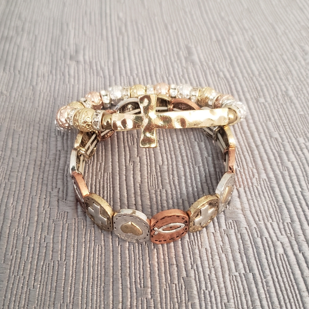 2 Unbranded Inspirational Bracelets